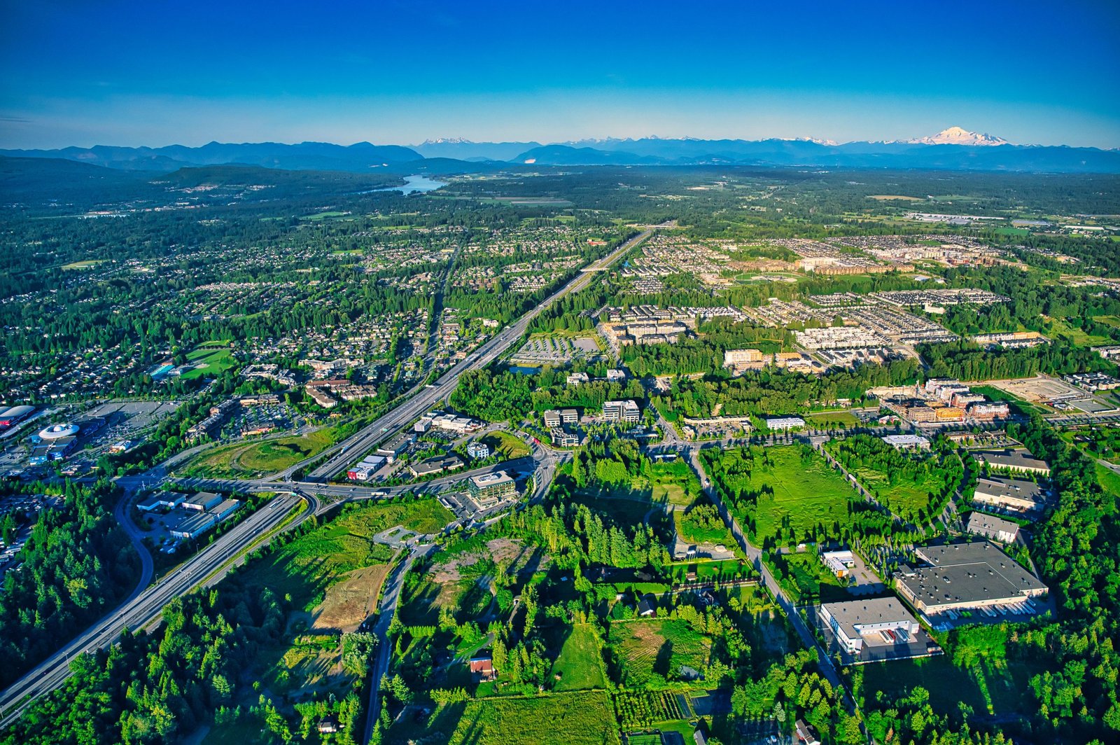 Beautiful view of langley with expert roofing solutions by XD Roofing, specializing in roofing langley and roof repair langley bc.